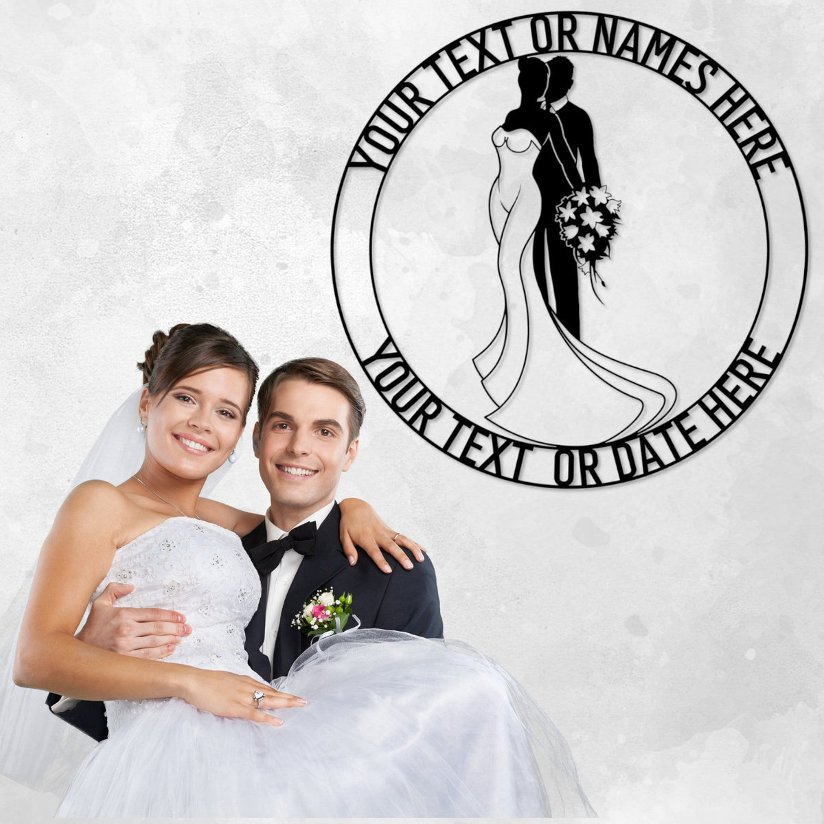 Wedding Personalized New Married Couple