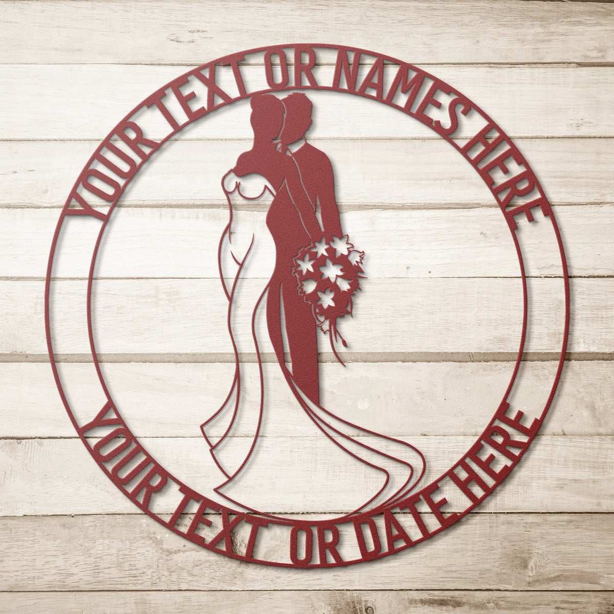 Wedding Personalized New Married Couple