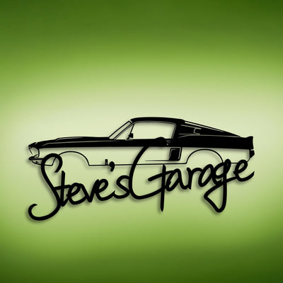 1967 Gt 500 Eleanor Cars Gift Custom Sport Racing Garage Wall Decor Gt 500 Fans Gift Birthday Gift Garage Gift Christmas Gift