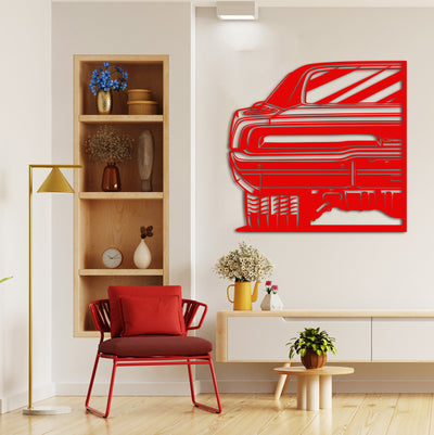 1969 Rt Classic Cars Silhouette Metal Wall Decor Gift Classic American Car Metal Wall Art Decor For Garage Sign Thanksgiving Day Gift