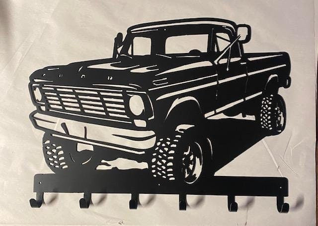 Ford Truck 67-70 Coat Rack Key Holder Coat Hook For Wall Key Organizer Gift Idea