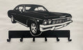 Chevy Impala 1965-66 Metal Coathat Rack Key Holder Coat Hook For Wall Key Organizer Gift Idea