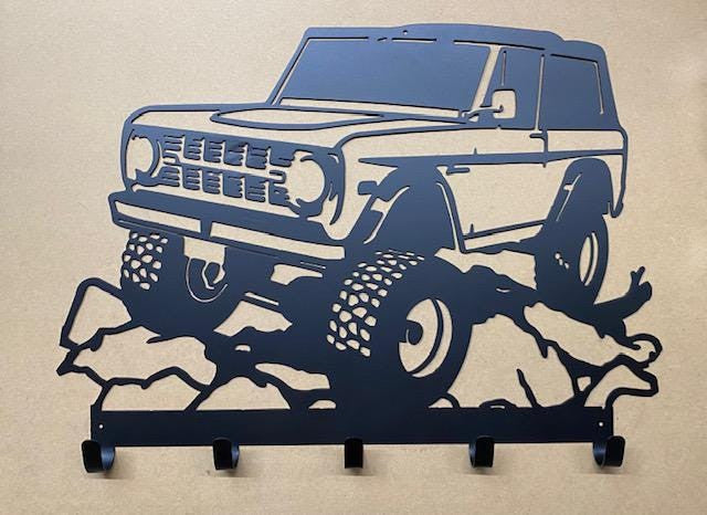 Bronco Coat Rack Key Holder Coat Hook For Wall Key Organizer Gift Idea