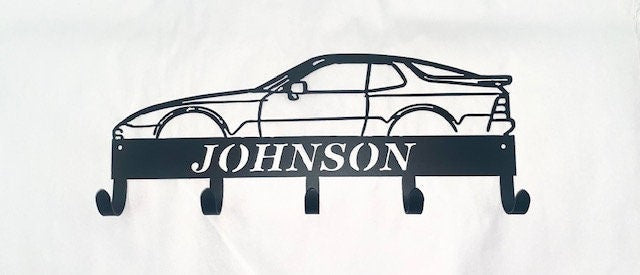 Porsche 944 Key Rack Personalized Key Holder Coat Hook For Wall Key Organizer Gift Idea