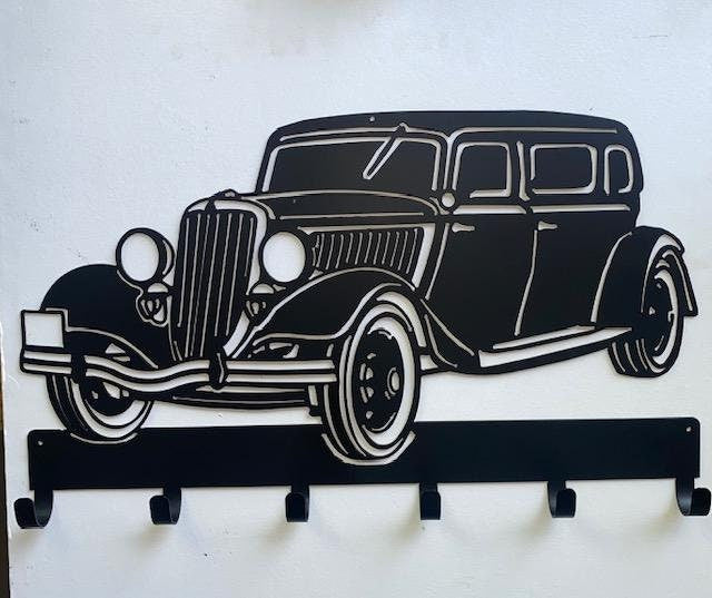 1934 Ford Sedan Coat Rack Key Holder Coat Hook For Wall Key Organizer Gift Idea