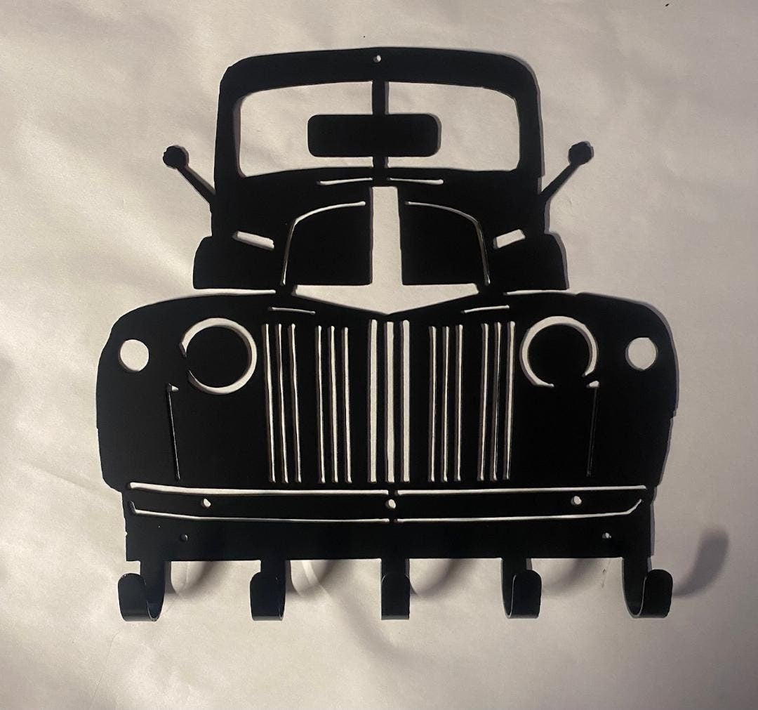Ford Truck 40's Key Rack Key Holder Coat Hook For Wall Key Organizer Gift Idea
