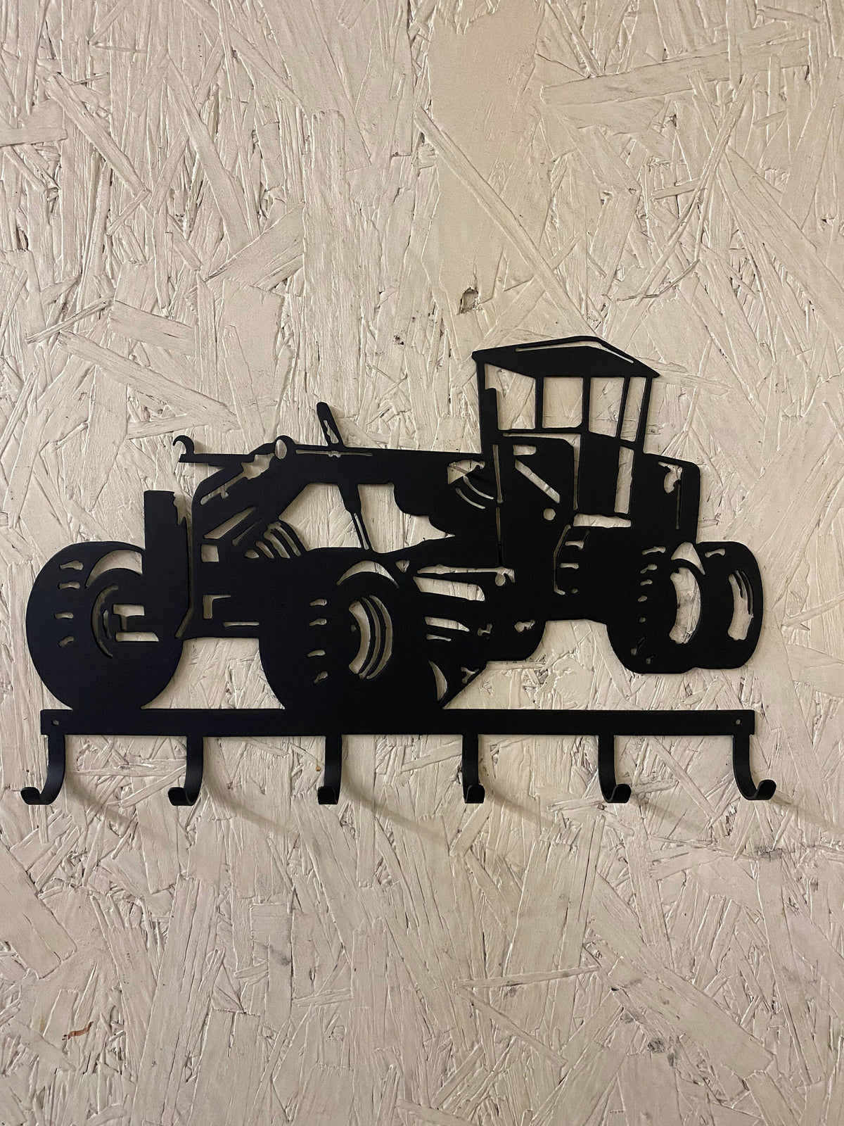 Road Grader Key Rack Key Holder Coat Hook For Wall Key Organizer Gift Idea