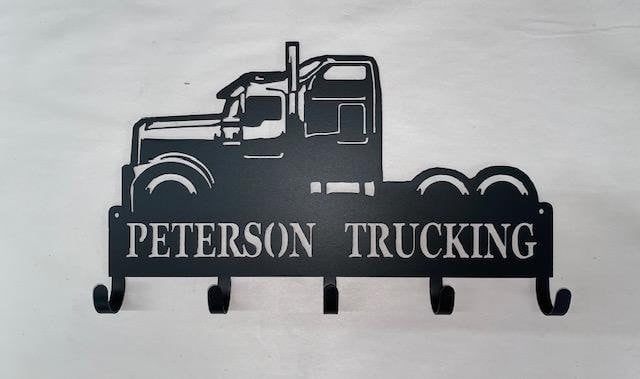 Kenworth Personalized Metal Key Rack Key Holder Coat Hook For Wall Key Organizer Gift Idea