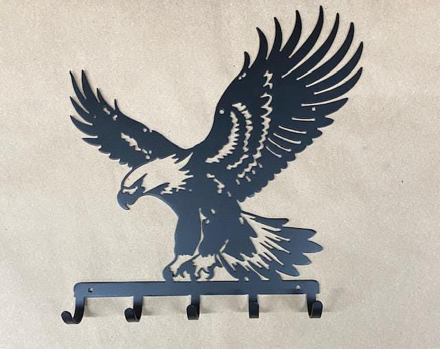Eagle Metal Key Rack Small Key Holder Coat Hook For Wall Key Organizer Gift Idea