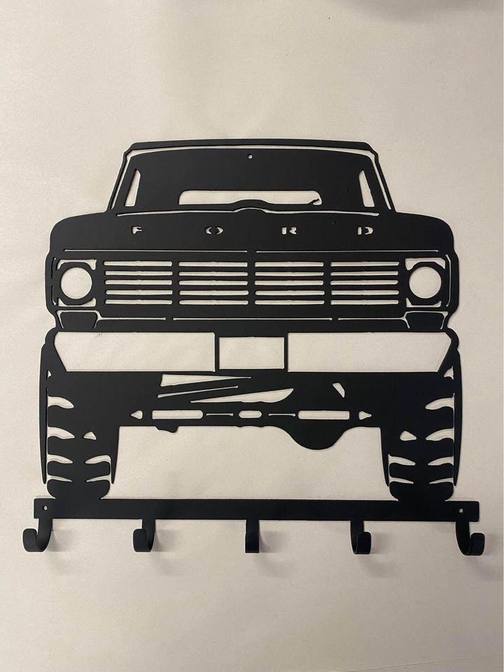 Ford Truck 1967 Key Rack Key Holder Coat Hook For Wall Key Organizer Gift Idea