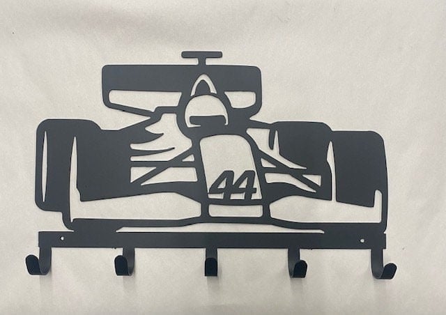 Formula One Car Key Rack Key Holder Coat Hook For Wall Key Organizer Gift Idea