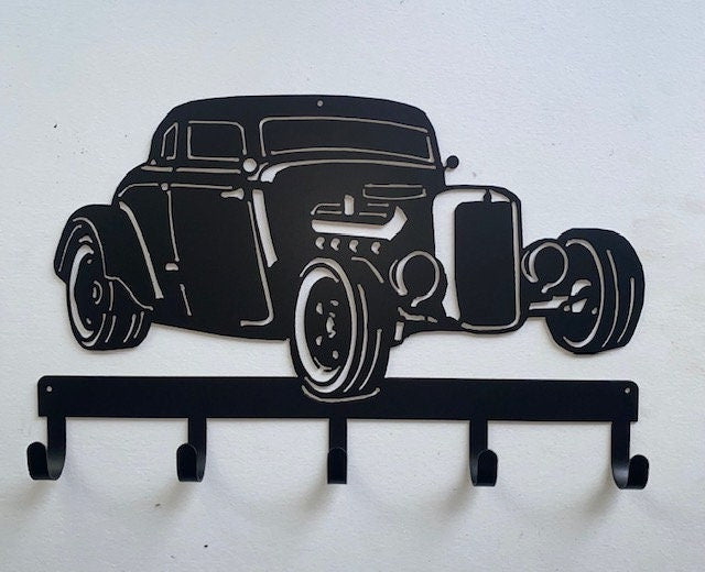 Ford 34 Coupe Keyhat Rack Key Holder Coat Hook For Wall Key Organizer Gift Idea