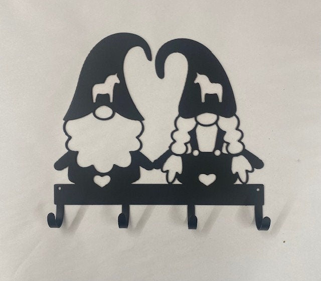 Swedish Gnomes Key Rack Key Holder Coat Hook For Wall Key Organizer Gift Idea