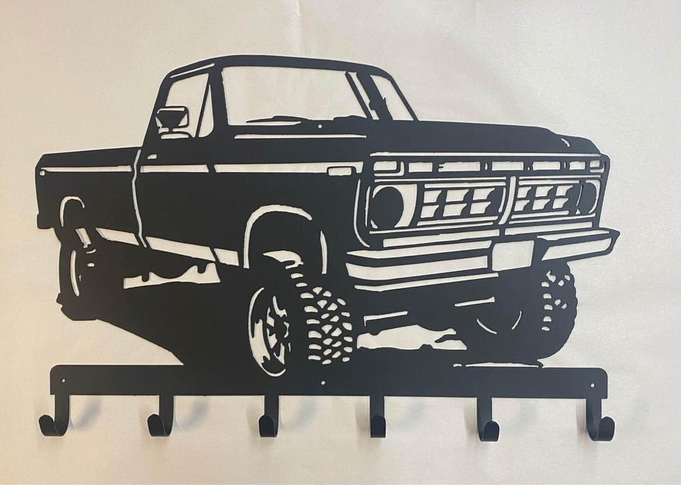 Ford 70s Coat Rack Key Holder Coat Hook For Wall Key Organizer Gift Idea For Car Lovers
