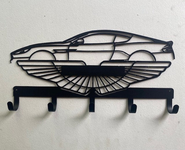 Aston Martin Db7 Key Rack Key Holder Coat Hook For Wall Key Organizer Gift Idea