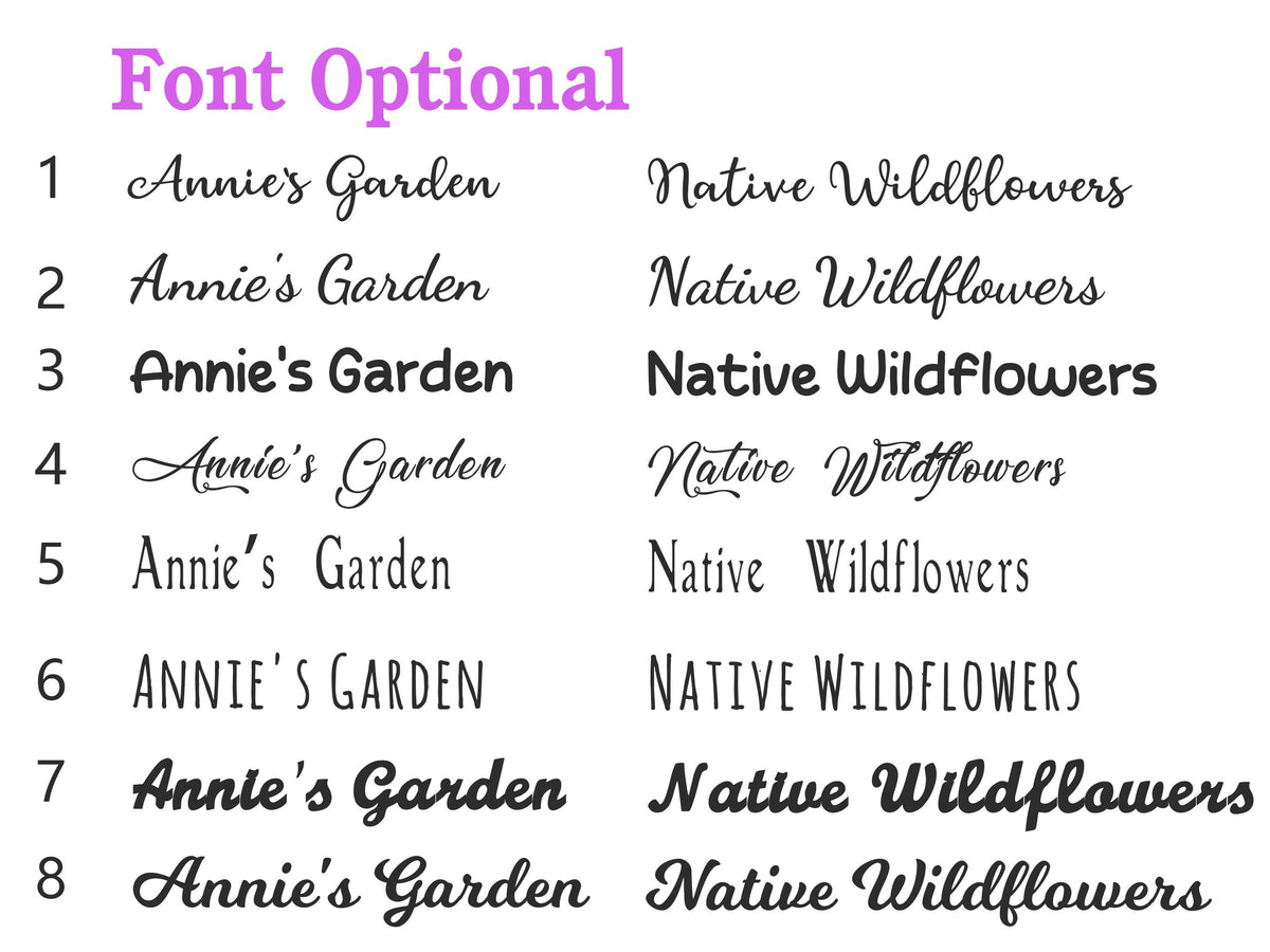 Custom Hanging Garden Sign Personalized Gardenname Sign Beautiful Garden Sign Plaque Outdoor Garden Gift Memorial Garden Sign Metal Sign