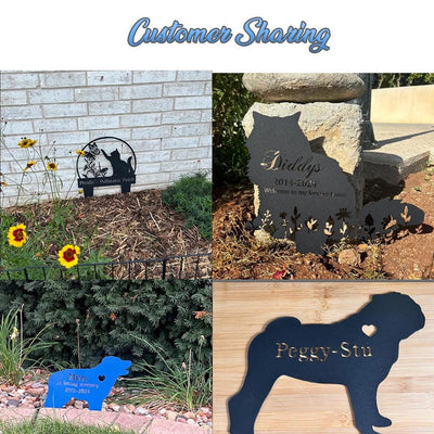 Custom West Highland White Terrier Dog Memorial Stake Personalized Dog Grave Marker Dog Burial Stake Dog Garden Decor Dog Lover Gift