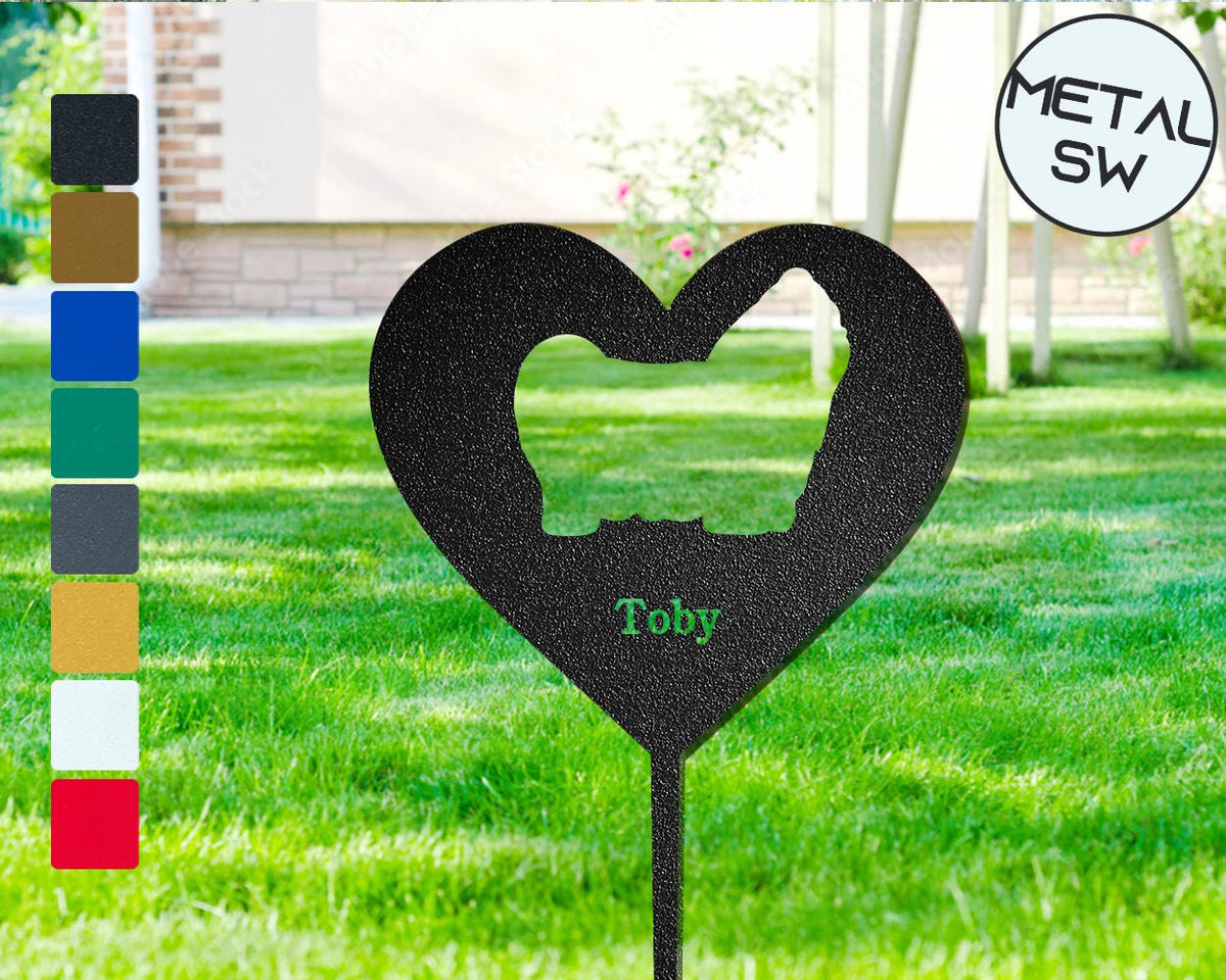 Personalized Shih Tzu Memorial Plaque Shih Tzu Garden Stake Custom Grave Marker Shih Tzu Memorial Gifts Shih Tzu Mom Gift Christmas Gift
