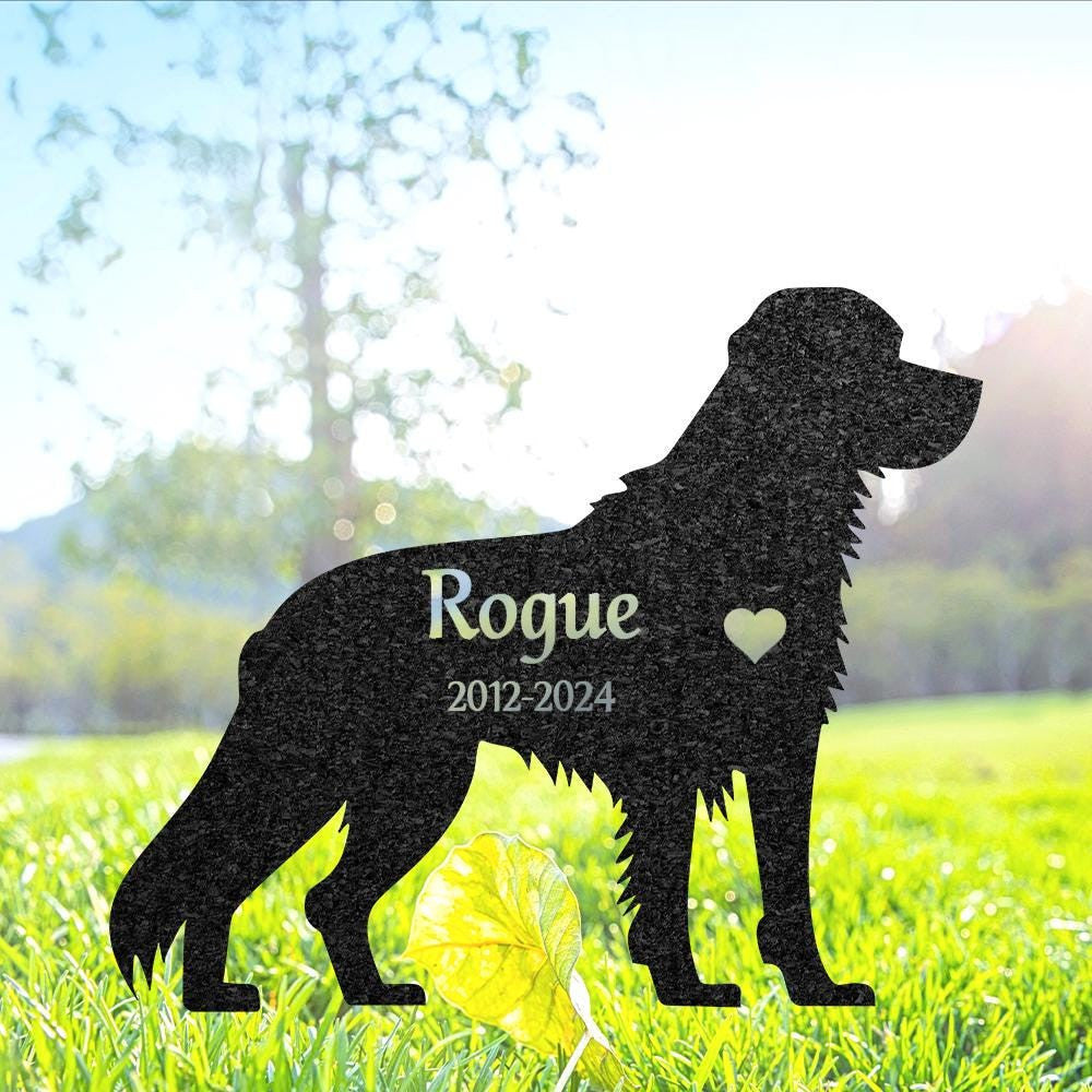 Custom Great Pyrenees Memorial Stake Personalized Dog Metal Stake For Pet Grave Marker Remembrance Plaque Garden Sign Dog Cemetery Decor