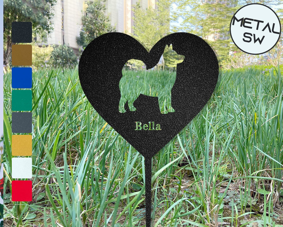 Metal Malamute Sign In Loving Memory Alaskan Malamute Garden Stakes Dog Memorial Plaque Lawn Stakes Pet Loss Gift Pet Sympathy Gift
