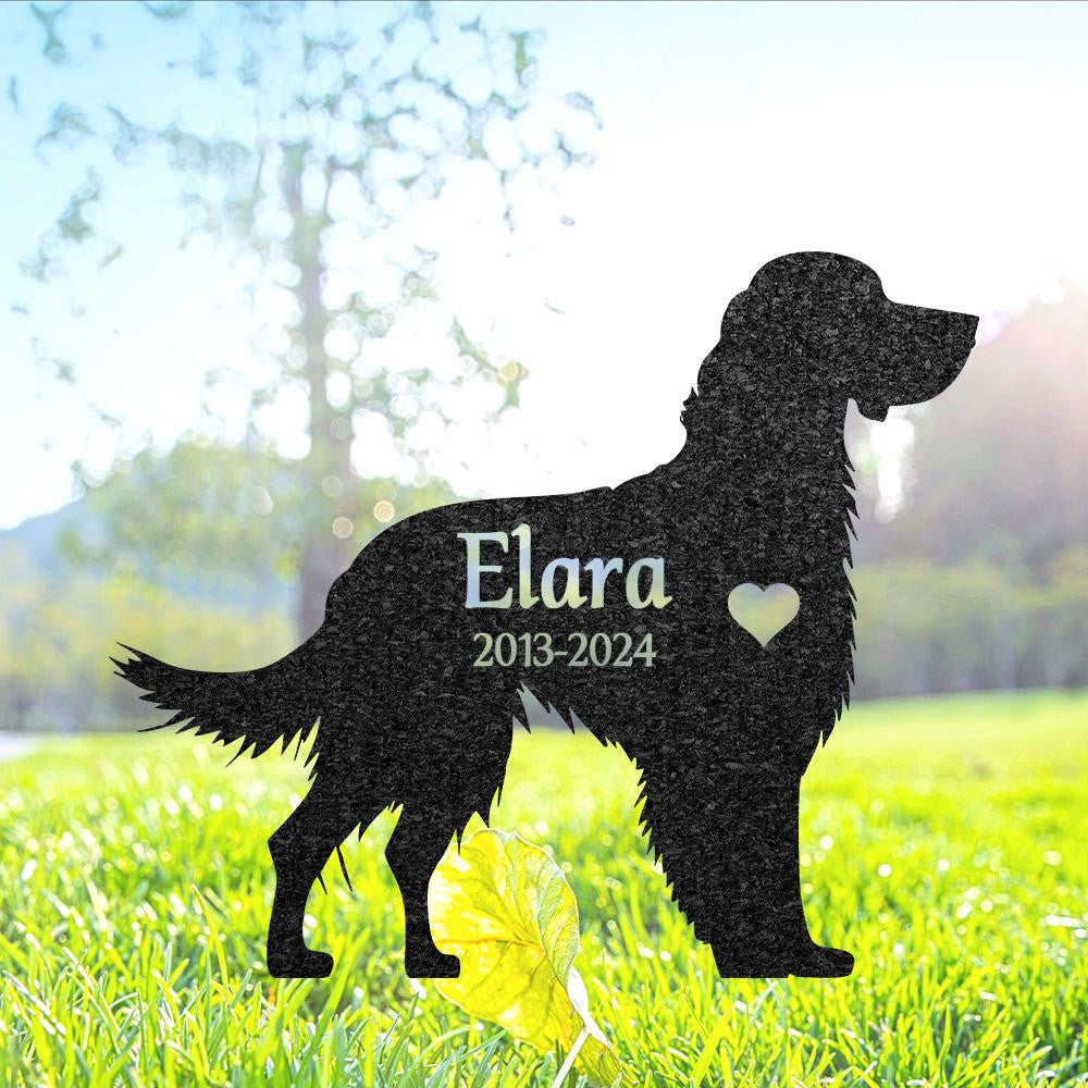 Custom Irish Setter Memorial Stake Personalized Dog Metal Stake For Pet Grave Marker Remembrance Plaque Garden Sign Dog Cemetery Decor