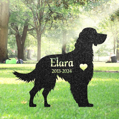 Custom Irish Setter Memorial Stake Personalized Dog Metal Stake For Pet Grave Marker Remembrance Plaque Garden Sign Dog Cemetery Decor