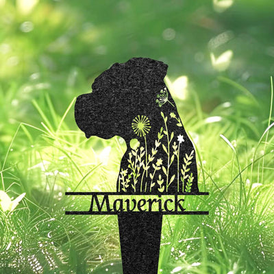 Personalized Boxer Dog Grave Marker Custom Dog Memorial Garden Stake Dog Tombstone Outdoor Memorial Plaque Pet Headstone Pet Loss Gift