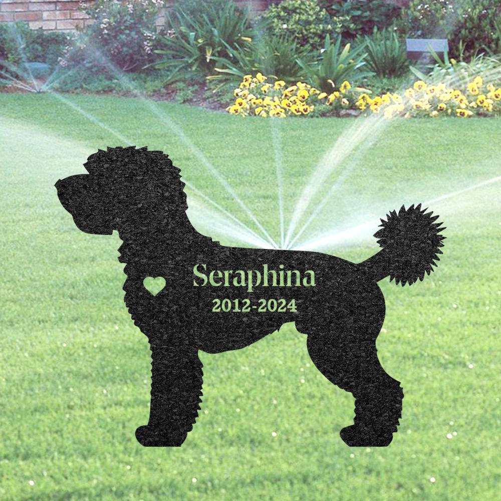 Custom Cockapoo Memorial Stake Dog Name Sign Pet Grave Marker For Garden Sympathy Sign Outdoor Grave Plaque Cockapoo Lover Gift