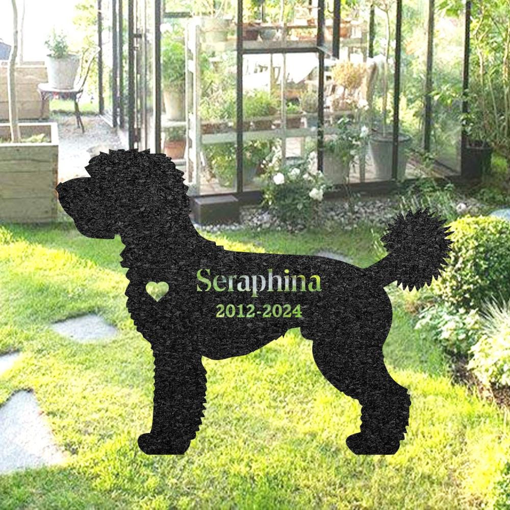 Custom Cockapoo Memorial Stake Dog Name Sign Pet Grave Marker For Garden Sympathy Sign Outdoor Grave Plaque Cockapoo Lover Gift