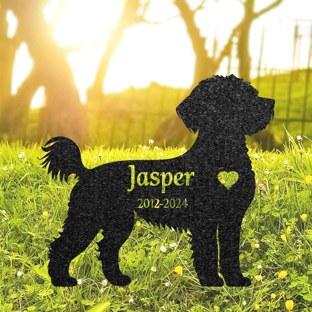 Custom Havanese Dog Memorial Stake Personalized Dog Metal Stake For Pet Grave Marker Remembrance Plaque Garden Sign Dog Cemetery Decor