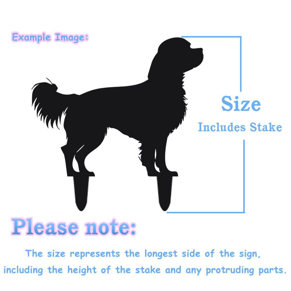 Custom Australian Cattle Dog Memorial Plaque Personalized Dog Grave Marker Remembrance Stake Pet Loss Gift Pet Burial Stake Yard Sign