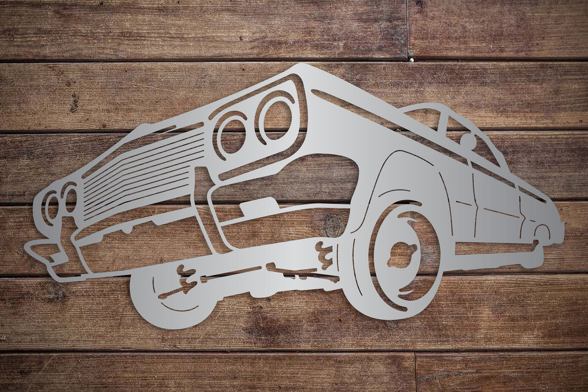 1964 Chevrolet Impala Classic Vehicle Metal Sign Man Cave Garage Wall Hanging Car Lover Gift For Him Father's Day Christmas Gift