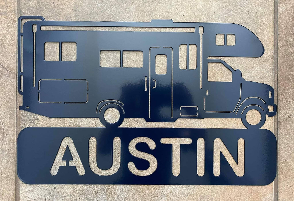Personalized Rv Camper Name Metal Sign Custom Camper Sign Metal Wall Decor Camping Love To Camp Recreational Vehicle Sign Christmas
