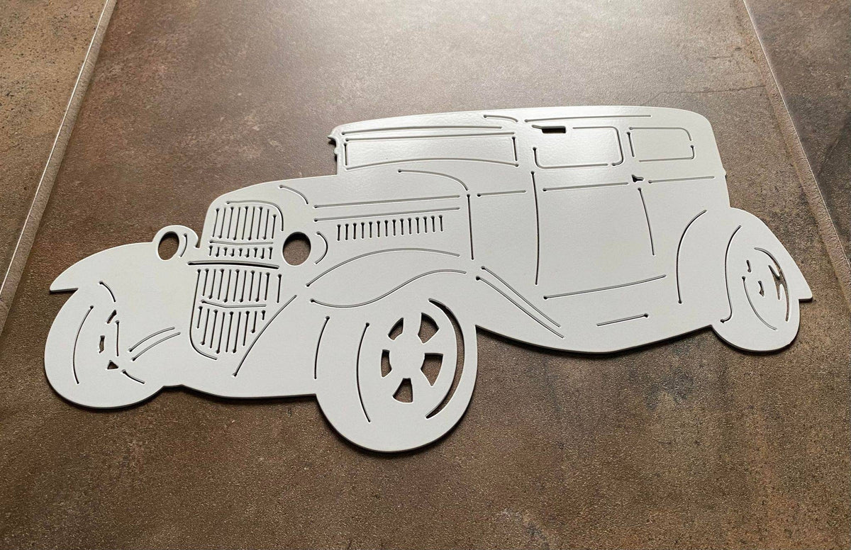 1930 Classic Ford Model A Metal Sign Man Cave Garage Wall Hanging Car Lover Car Show Gift For Him Father's Day Christmas Gift