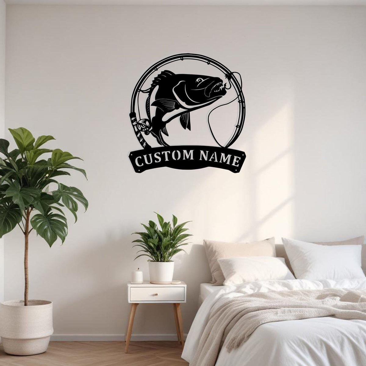 Custom Snapper Fish Metal Sign Wall Art With Led Light Personalized Snapper Fish Name Sign Decoration For Room Fishing Metal Led Wall Decor