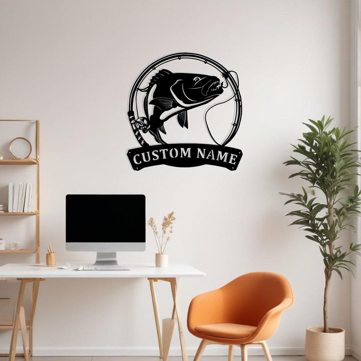 Custom Snapper Fish Metal Sign Wall Art With Led Light Personalized Snapper Fish Name Sign Decoration For Room Fishing Metal Led Wall Decor