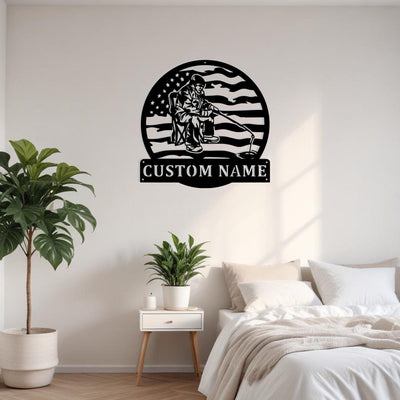Custom Ice Fishing Metal Sign Wall Art With Led Light Personalized Ice Fishing Decoration For Room Ice Fishing Home Decor Fish Enthusiasts