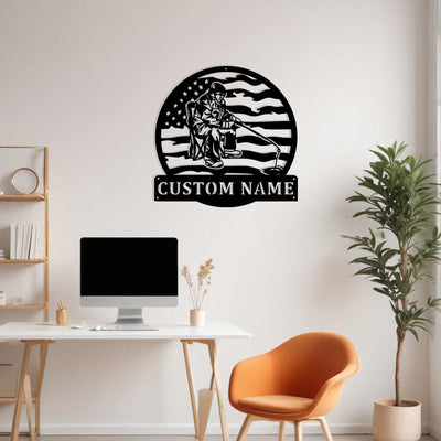 Custom Ice Fishing Metal Sign Wall Art With Led Light Personalized Ice Fishing Decoration For Room Ice Fishing Home Decor Fish Enthusiasts