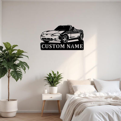 Custom Car Sports Metal Wall Decor Custom Car Silhouette Gift For Car Enthusiasts Christmas Gift For Men And Women Car Lovers Car Decor