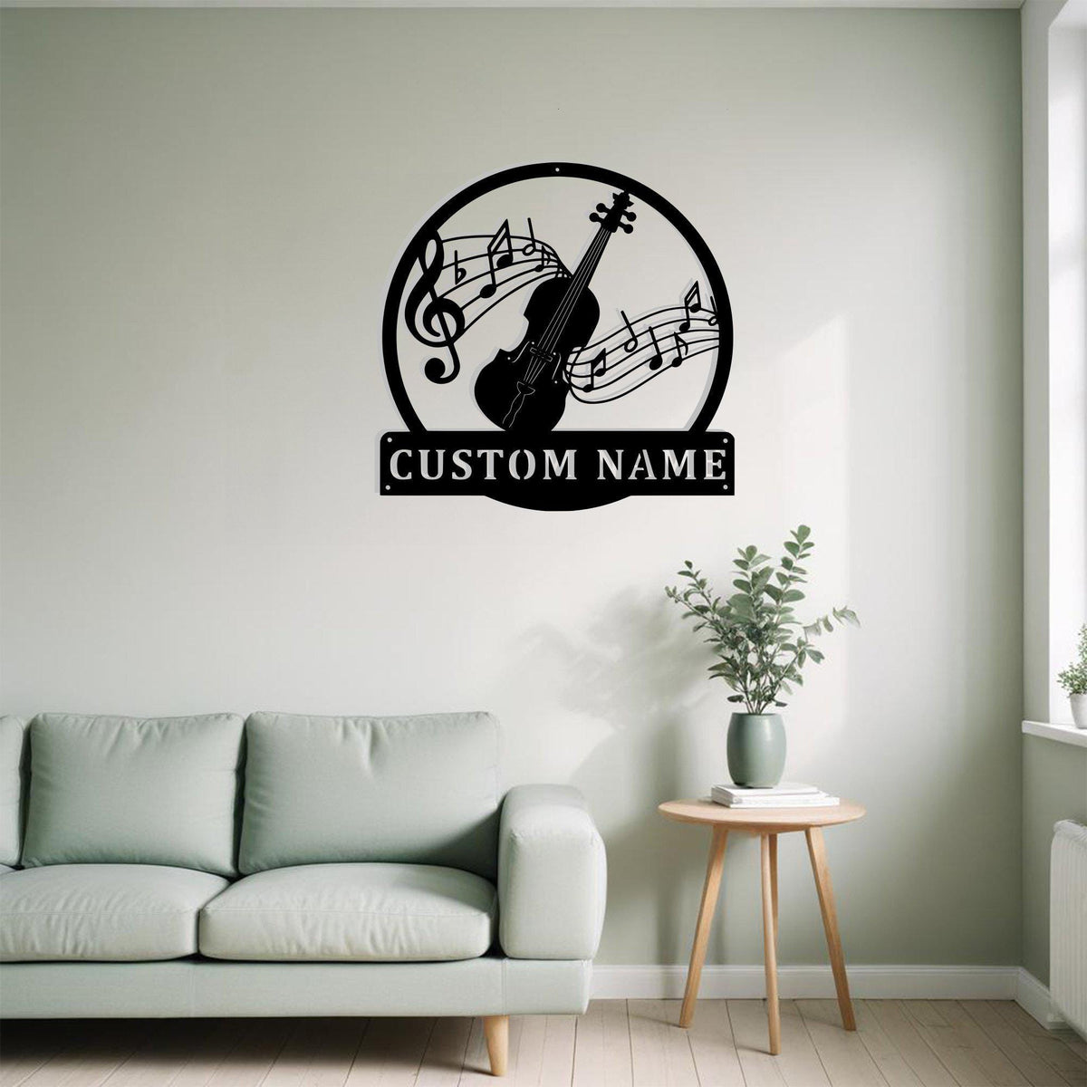 Custom Fiddle Music Metal Sign Wall Art Personalized Fiddle Teacher Decoration For Room Fiddle Home Decor Music Home Decor Music Art Decor