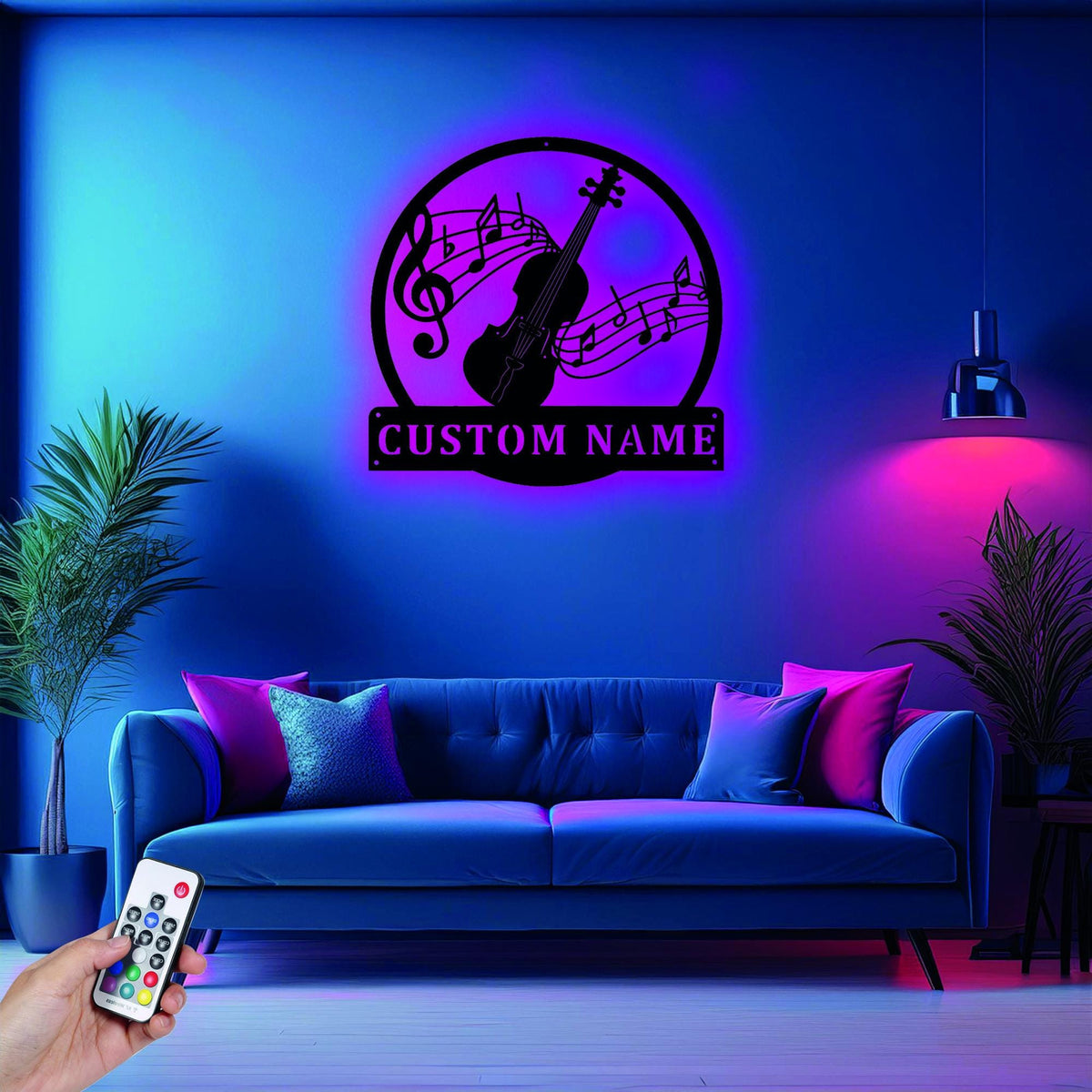 Custom Fiddle Music Metal Sign Wall Art Personalized Fiddle Teacher Decoration For Room Fiddle Home Decor Music Home Decor Music Art Decor