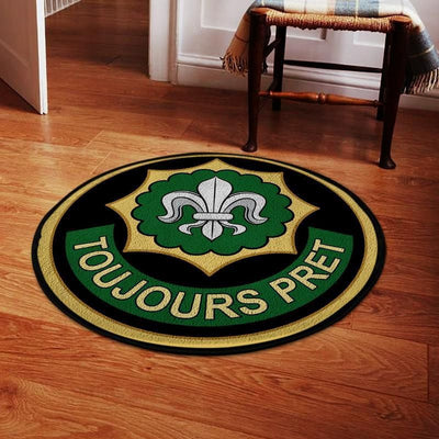 2nd Cavalry Regiment Living Room Round Mat Circle Rug