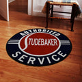 Studebaker Round Floor Mat Room Rugs Carpet Authorized Service Round Mat Round Floor Mat Room Rugs Carpet Outdoor Rug Washable Rugs