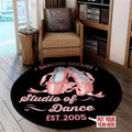 Personalized Dancing Dream Living Room Round Mat Circle Rug