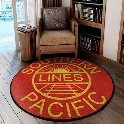 Southern Round Mat Southern Pacific Round Floor Mat Room Rugs Carpet Outdoor Rug Washable Rugs