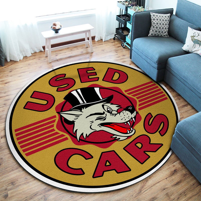 Hotrod Round Mat Round Floor Mat Room Rugs Carpet Outdoor Rug Washable Rugs