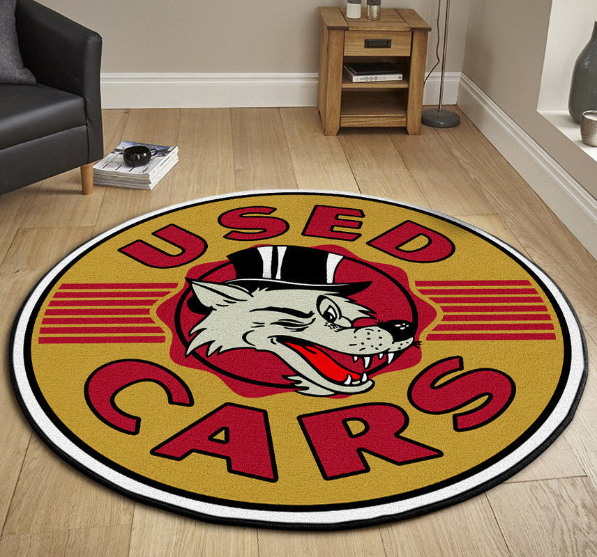 Hotrod Round Mat Round Floor Mat Room Rugs Carpet Outdoor Rug Washable Rugs