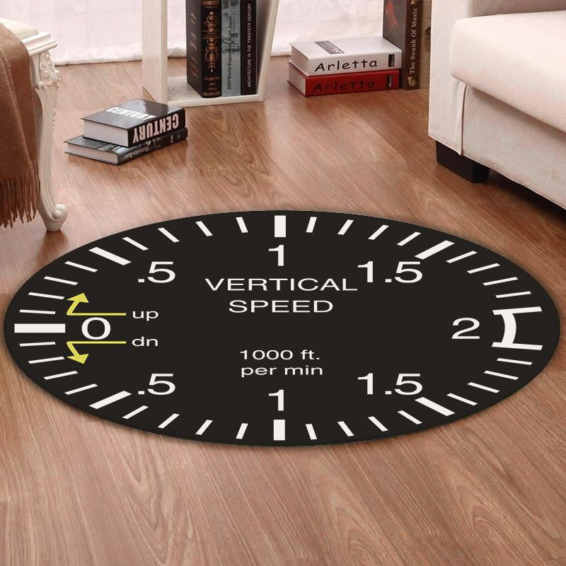 Aircraft Round Mat Aircraft Round Floor Mat Room Rugs Carpet Outdoor Rug Washable Rugs