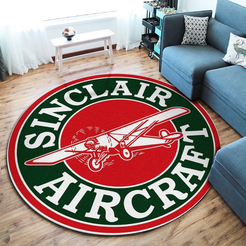 Hot Rod Gasoline Vintage Round Mat Round Floor Mat Room Rugs Carpet Outdoor Rug Washable Rugs