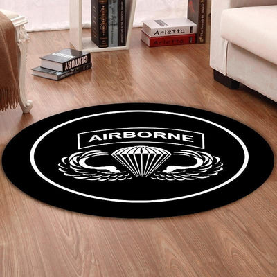 Airborne Round Mat Round Floor Mat Room Rugs Carpet Outdoor Rug Washable Rugs